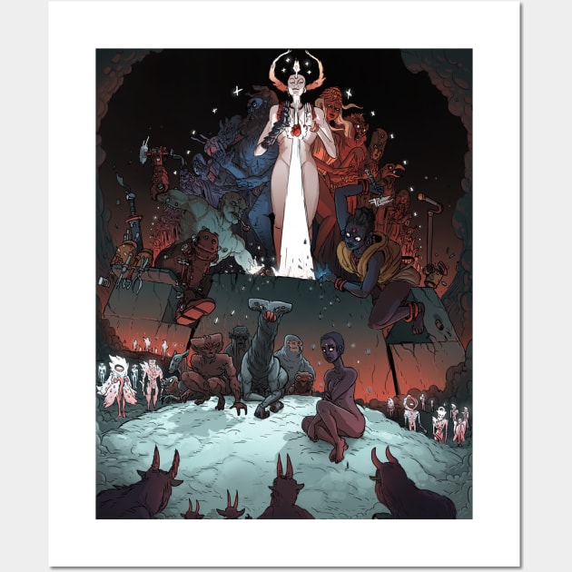 Creation Wall Art by Kill Six Billion Demons